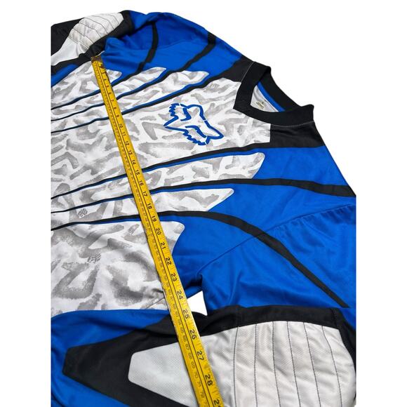 VTG Fox Racing Motocross Supercross Jersey Shirt Long Sleeve Mens XL Y2K AOP - Picture 7 of 11